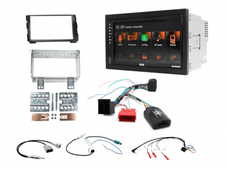 Installationspakke Kia Cee'd 2009-2012 & GAS MAX MV240-BT i gruppen Bilstereo / Hvad passer i min bil / Kia / Ceed / Ceed 2009-2012 / Skifte stereo Ceed 2009-2012 hos BRL Electronics (SETCEEDPKT4)