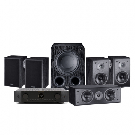 Marantz Cinema 70S & Magnat Monitor S10B 5.1 hjemmebiografpakke, sort i gruppen Pakkeløsninger / Pakker til hjemmet / Hjemmebiograf & Hjemmebiografpakker hos BRL (SETCINEMA70PKT4)