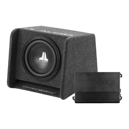 JL Audio CP110-W0v3 baspakke med DS18 G700.2D i gruppen Pakkeløsninger / Pakker til bilen / Baspakke hos BRL (SETCP110W0V3PKT2)