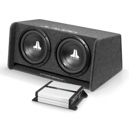 JL Audio CP212-W0v3 2x12 med JD500/1, basspakke i gruppen Pakkeløsninger / Pakker til bilen / Baspakke hos BRL (SETCP212W0VPKT1)