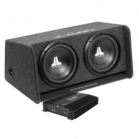 JL Audio CP212-W0v3 2x12 med Play Power 1000.1, basspakke i gruppen Pakkeløsninger / Pakker til bilen / Baspakke hos BRL (SETCP212W0VPKT2)