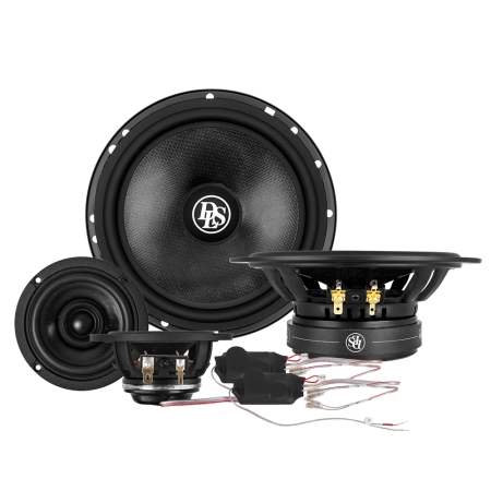 DLS Cruise og Reference, 6.5 tommer 3-vejs kitsystem med koaksial i gruppen Bilstereo / Bilhøjttalere / Komponentsæt hos BRL (SETCRPPUW6XPKT3)