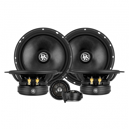 DLS Cruise, velspillende 2-vejs 6.5 tommer kitsystem med dobbelt mellembas i gruppen Bilstereo / Bilhøjttalere / Komponentsæt hos BRL Electronics (SETCRUISEPKT2)