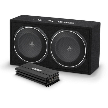 JL Audio CS210LG-TW1 med DLS Performance Evolution PE1.1000, 2x10-tommers baspakke i gruppen Pakkeløsninger / Pakker til bilen / Baspakke hos BRL (SETCS210LGTW1PKT1)