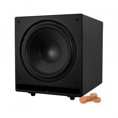 Dynavoice Challenger CSB-V15 aktiv subwoofer, sort + dæmpningspuder i gruppen Hjemmestereo / Højttalere / Subwoofere hos BRL (SETCSBV15BSD)