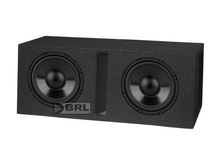 2st Dayton Audio DCS205-4 i GAS GV-låda i gruppen Bilstereo / Bas / Passiv subwoofer hos BRL Electronics (SETDCS2054GV)