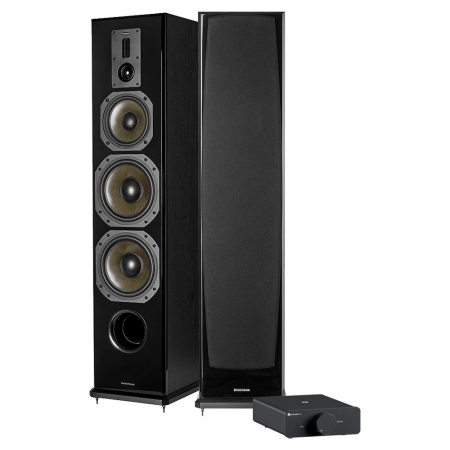 Dynavoice Definition DF-8II med Fosi Audio V3 (48V), stereopakke i gruppen Nyheder hos BRL (SETDF8IIPKT3)