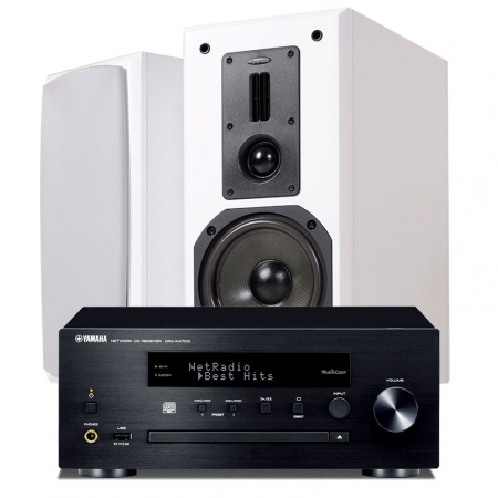 Dynavoice Definition DM-6 med Yamaha CRXN-470D i gruppen Pakkeløsninger / Pakker til hjemmet / Stereopakker hos BRL (SETDM6PKT9)