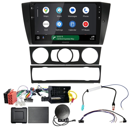 Kenwood DMX80AXS bilstereopakke til BMW 3-serie E90/E91/E92/E93 2005-2013 i gruppen Bilstereo / Hvad passer i min bil / BMW / BMW 3-serie / BMW E90/E91/E92/E93 2005-2011 / Skifte stereo BMW E90/E91/E92/E93 2005-2011 hos BRL (SETDMX80BM3PKT1)