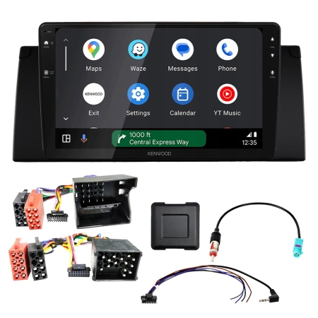Kenwood DMX80AXS bilstereopakke til BMW X5 E53 2000-2007 i gruppen Bilstereo / Hvad passer i min bil / BMW / BMW X5 / BMW X5 2000-2006 hos BRL (SETDMX80BM8PKT1)