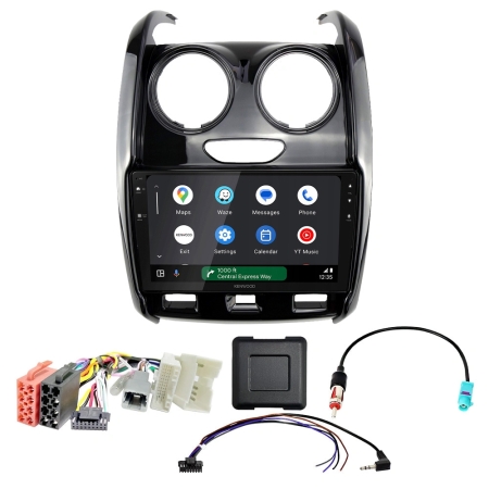 Kenwood DMX80AXS bilstereopakke til Dacia Duster HS Facelift 2014-2018 i gruppen Bilstereo / Hvad passer i min bil / Dacia / Duster / Duster 2010-2017 hos BRL (SETDMX80DC1PKT1)