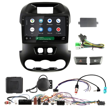 Kenwood DMX80AXS bilstereopakke til Ford Ranger 2012-2016, svart i gruppen Bilstereo / Hvad passer i min bil / Ford / Ranger / Ranger 2012-2016 hos BRL (SETDMX80FD1PKT1)