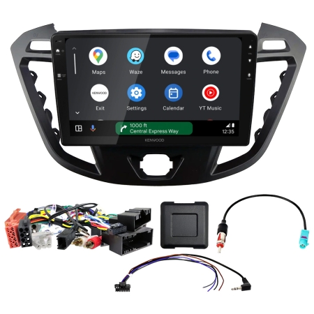 Kenwood DMX80AXS bilstereopakke til Ford Transit Custom/Tourneo Custom 2012-2018 i gruppen Bilstereo / Hvad passer i min bil / Ford / Transit Custom hos BRL (SETDMX80FD6PKT1)