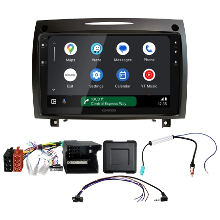 Kenwood DMX80AXS bilstereopakke til Mercedes SLK R171 2008-2011 i gruppen Bilstereo / Hvad passer i min bil / Mercedes / SLK-klass / SLK-klass 2005-2011 hos BRL (SETDMX80MC10PKT1)