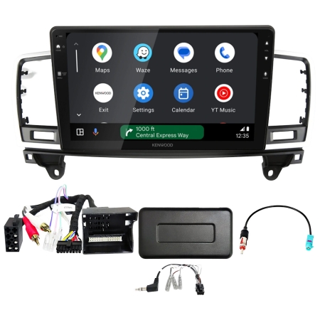 Kenwood DMX80AXS bilstereopakke til Mercedes M-Class W166 2012-2015 i gruppen Bilstereo / Hvad passer i min bil / Mercedes / M-klasse / M-klass 2012-2015 hos BRL (SETDMX80MC3PKT1)