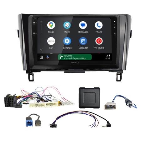 Kenwood DMX80AXS bilstereopakke til Nissan Qashqai, X-Trail och Rogue i gruppen Bilstereo / Hvad passer i min bil / Nissan / Qashqai / Qashqai 2013-2021 hos BRL (SETDMX80NS1PKT1)