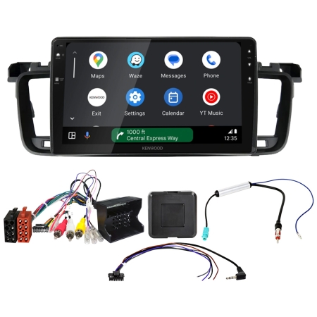 Kenwood DMX80AXS bilstereopakke til Peugeot 508 2010-2018 i gruppen Bilstereo / Hvad passer i min bil / Peugeot / Peugeot 508 / Peugeot 508 2010-2018 hos BRL (SETDMX80PG2PKT1)