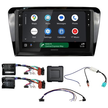 Kenwood DMX80AXS bilstereopakke til Skoda Octavia 5E 2013-2020 i gruppen Bilstereo / Hvad passer i min bil / Skoda / Skoda Octavia / Skoda Octavia 2020-2024 hos BRL (SETDMX80SK2PKT1)