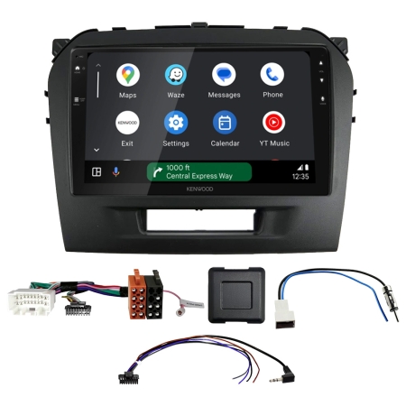Kenwood DMX80AXS bilstereopakke til Suzuki Vitara 2015-2024 i gruppen Bilstereo / Hvad passer i min bil / Suzuki / Vitara / Vitara 2019- hos BRL (SETDMX80SZ5PKT1)