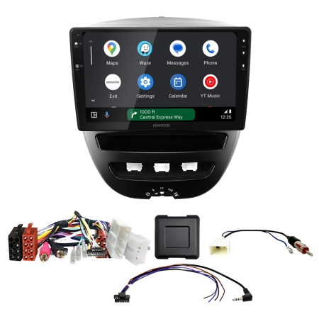 Kenwood DMX80AXS bilstereopakke til Toyota Aygo, Citroën C1 och Peugeot 107 i gruppen Bilstereo / Hvad passer i min bil / Peugeot / Peugeot 107 / Peugeot 107 2005-2014 hos BRL (SETDMX80TY5PKT1)