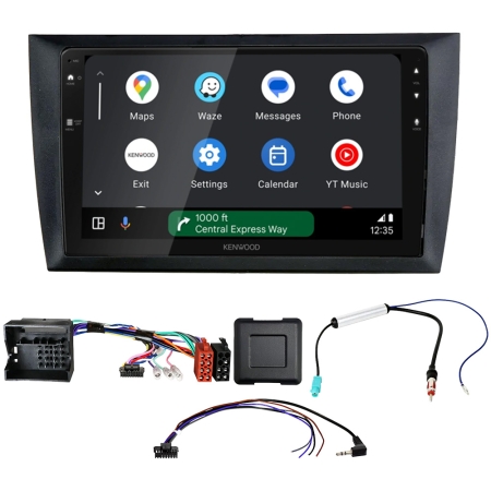 Kenwood DMX80AXS bilstereopakke til Volkswagen Golf Mk6 2009-2013 i gruppen Bilstereo / Hvad passer i min bil / Volkswagen / Golf / Golf Mk6 2009-2013 / Skifte stereo Golf Mk6 2009-2013 hos BRL (SETDMX80VW9PKT1)