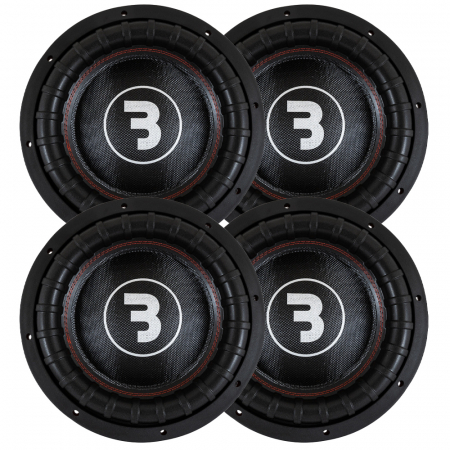 4-pack Bass Habit Elite 2 E2300D2, 12 tums baselement i gruppen Bilstereo / Bas / Basenhed hos BRL (SETE2300D2X4)