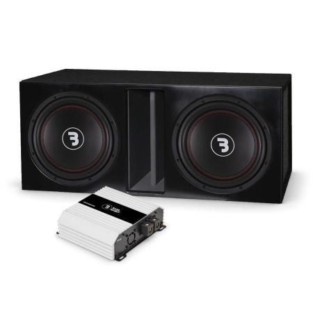 Bass Habit E300D1 i portet kabinet med SP21001FR, 2x12-baspakke i gruppen Nyheder hos BRL (SETE300D1PKT7)