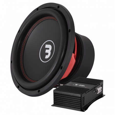 Bass Habit Elite E300D2 & SPL ELITE 1000.1DF, baspaket i gruppen Pakkeløsninger / Pakker til bilen / Baspakke hos BRL (SETE300D2PKT1)