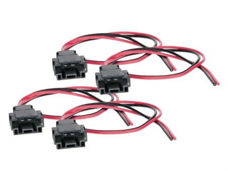 4st högtalarkontakter BMW/Mercedes i gruppen Bilstereo / Hvad passer i min bil / BMW / BMW 3-serie / BMW E46 1999-2006 / Udskift højttalere BMW E46 1999-2006 hos BRL Electronics (SETE46PKT6)
