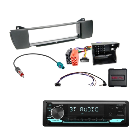 GAS MAD M130-BTN bilstereopakke til BMW Z4 E85 i gruppen Bilstereo / Hvad passer i min bil / BMW / BMW Z4 / BMW Z4 2006- hos BRL (SETE85PKT1)