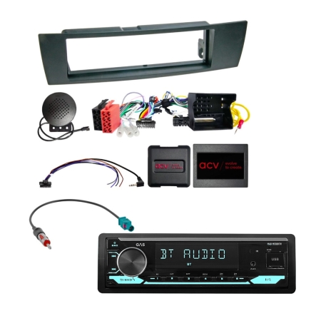 GAS MAD M130-BTN bilstereopakke til BMW 1/3/X1/Z4 2004-2016 i gruppen Bilstereo / Hvad passer i min bil / BMW / BMW 3-serie / BMW E90/E91/E92/E93 2005-2011 / Skifte stereo BMW E90/E91/E92/E93 2005-2011 hos BRL (SETE90PKT5)