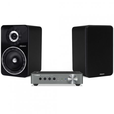 Yamaha WXA-50 & Elipson Prestige Facet PF6B, svart par i gruppen Pakkeløsninger / Pakker til hjemmet / Stereopakker hos BRL (SETELIPF6BPKT7)