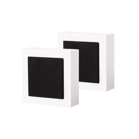 2-pack DLS Flatbox Slim Mini, Vit i gruppen Hjemmestereo / Højttalere / Vægmonterede højttalere hos BRL Electronics (SETFBMINIPKT4)