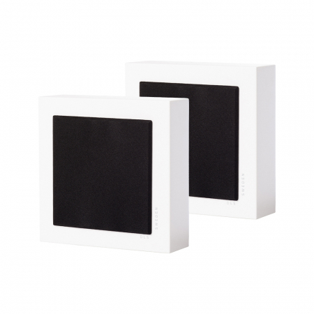 2-pack DLS Flatbox Mini on-wall högtalare, matt vit i gruppen Hjemmestereo / Højttalere / Vægmonterede højttalere hos BRL Electronics (SETFBMINIPKTX2)