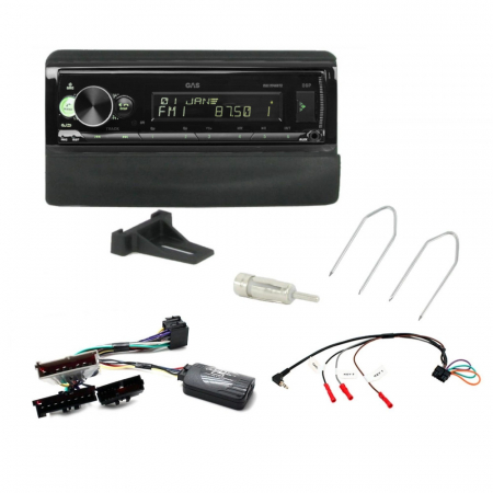 GAS MAX M140-BTX bilstereo til Ford 1995-2006 i gruppen Bilstereo / Hvad passer i min bil / Ford / Focus / Focus 1998-2004 / Skifte stereo Focus 1998-2004 hos BRL (SETFORDPKT3)