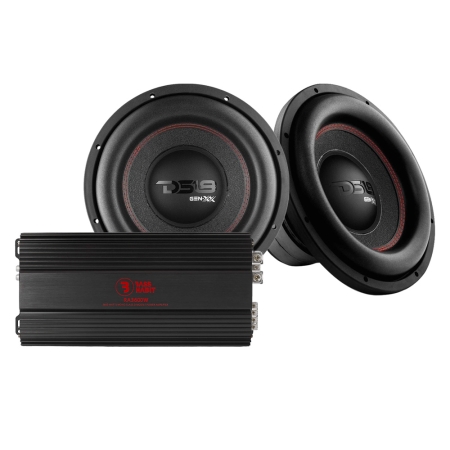 2-pak DS18 GEN-XX12.4DHE med Bass Habit RA3600W, 2x12 baspakke i gruppen Pakkeløsninger / Pakker til bilen / Baspakke hos BRL (SETGENXX124DHEPKT3)