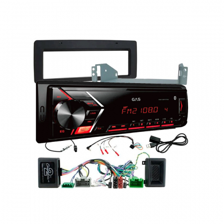 Volvo V70 07-11 GAS GMA152 bilstereo & installationskit i gruppen Bilstereo / Hvad passer i min bil / Volvo / Volvo V70 / Volvo V70 2007-2011 / Udskift radioen V70 2007-2011 hos BRL Electronics (SETGMA152VOLVO07)