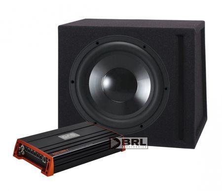 Dayton Audio RSS265HO-4 + GAS PRO 1000.1 + GV110 i gruppen Pakkeløsninger / Pakker til bilen / Baspakke hos BRL Electronics (SETGV110PKT3)