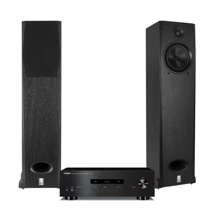 Yamaha A-S201 MK II med System One H16B, 2.0 stereopakke i gruppen Pakkeløsninger / Pakker til hjemmet / Stereopakker hos BRL (SETH16BPKT12)