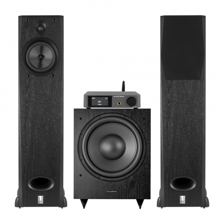 Dynavoice CA802BT & System One H16B 2.1 stereopaket, svart i gruppen Pakkeløsninger / Pakker til hjemmet / Stereopakker hos BRL (SETH16BPKT5)