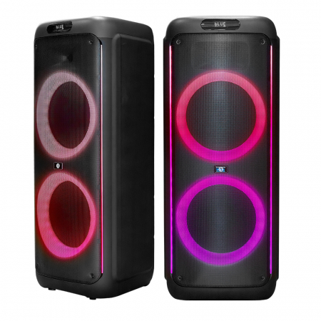 2-pak Arcsound HAZE XXL, tung festhøjttaler med trådløs mikrofon og Bluetooth i gruppen Hjemmestereo / Højttalere / Partybokse hos BRL (SETHAZEXXLX2)