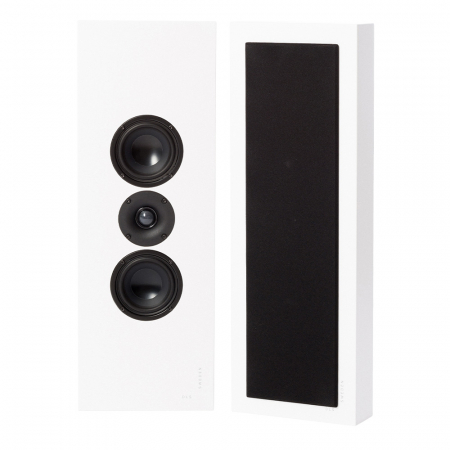 2-pak DLS Flatbox XL on-wall højttalere, mat hvid i gruppen Hjemmestereo / Højttalere / Vægmonterede højttalere hos BRL Electronics (SETHFB63229WX2)