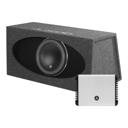 JL Audio HO112R-W7AE med HD1200/1, 1x12 tommers baspakke i gruppen Pakkeløsninger / Pakker til bilen / Baspakke hos BRL (SETHO112RW7AEPKT1)