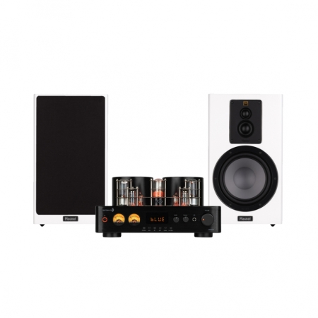 Dayton Audio HTA200BT med Magnat Signature 603 hvid, stereopakke i gruppen Pakkeløsninger / Pakker til hjemmet / Stereopakker hos BRL (SETHTA200PKT2)