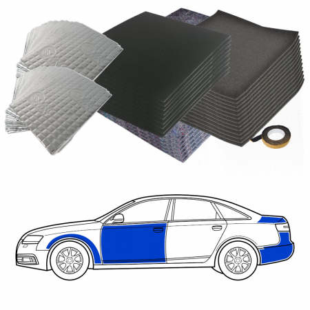 Ljudisolering till Sedan, Level 2 i gruppen Bilstereo / Hvad passer i min bil / SAAB / 9-5 1998-2005 / 9-5 NG 2010-2012 / Øvrigt 9-5 NG 2010-2012 hos BRL (SETISOLSEDANPKT9)