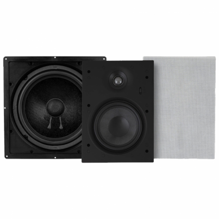System One IW690 & Dayton Audio ME10S 2.1 inbyggnadspaket i gruppen Pakkeløsninger / Pakker til hjemmet / Højttalerpakker hos BRL Electronics (SETIW690PKT2)