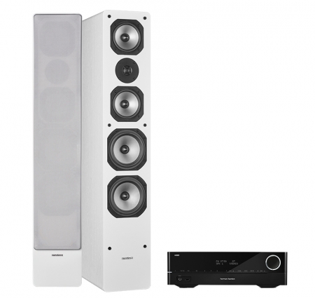 Dynavoice Challenger M-65 EX v4 Vita & Harman/Kardon HK3700 i gruppen Pakkeløsninger / Pakker til hjemmet / Stereopakker hos BRL (SETM65PKT11)