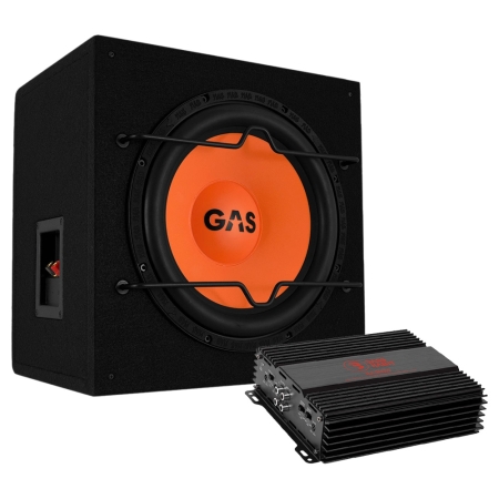 GAS MAD B1-112 med Bass Habit RA500W, baspakke i gruppen Pakkeløsninger / Pakker til bilen / Baspakke hos BRL (SETMADB1112PKT5)