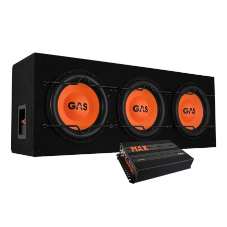 GAS MAD B1-310 & MAX A2-800.1D, baspakke i gruppen Pakkeløsninger / Pakker til bilen / Baspakke hos BRL Electronics (SETMADB1310PKT1)