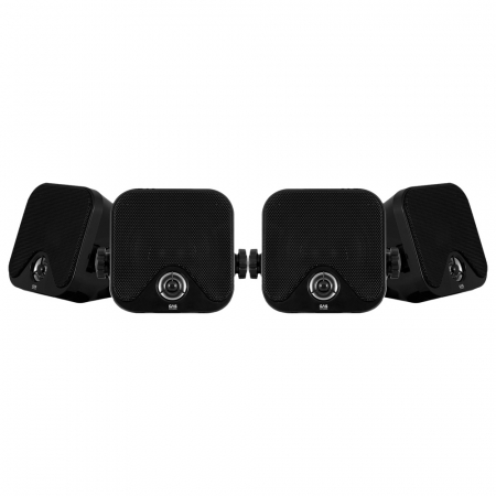 4-pak GAS MAD BK1-44, 4 tommers 2-vejs lådhøjttaler i gruppen Pakkeløsninger / Pakker til bilen / Højttalerpakke hos BRL Electronics (SETMADBK144X2)